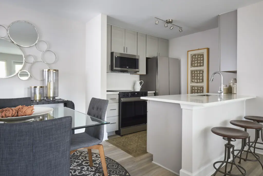 Kitchen and Dining Table